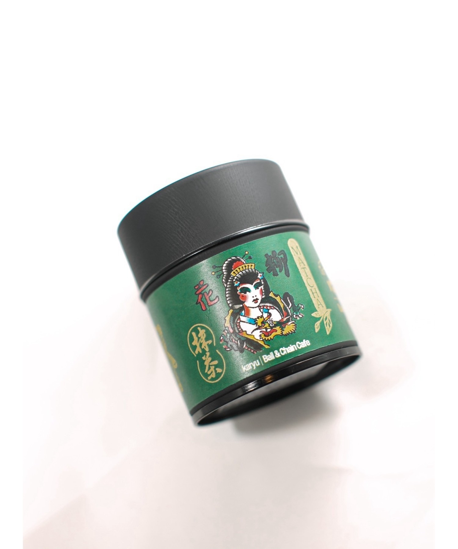  花柳  KARYU × BALL&CHAIN CAFE オリジナル抹茶 静岡・本山茶 20g